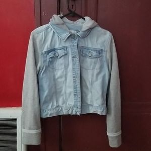 Hooded Jean Jacket